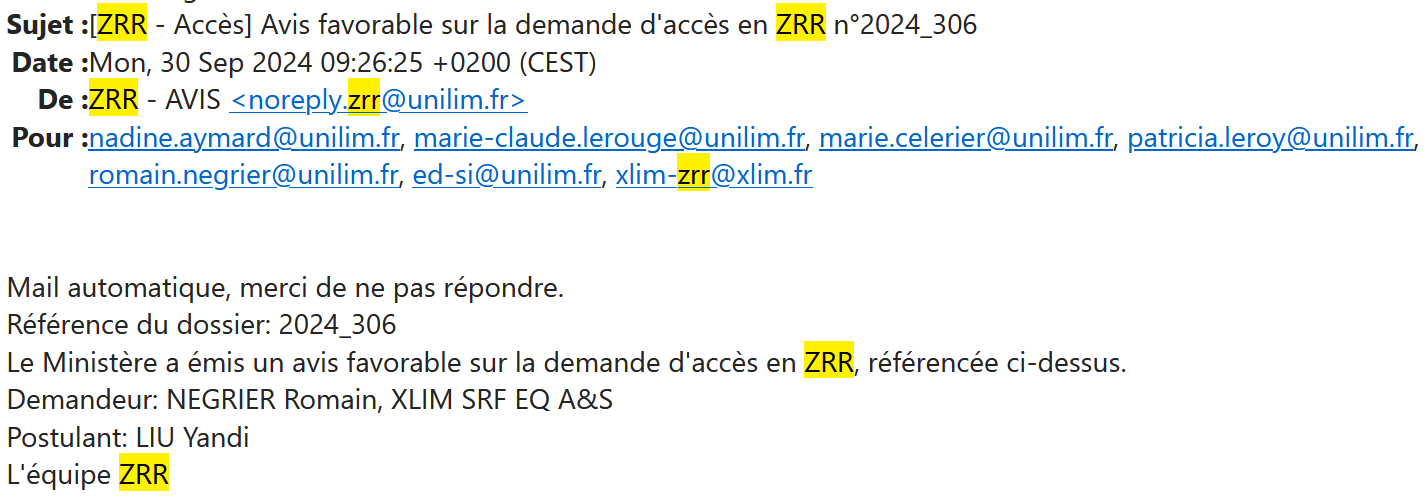 2024-11-03 20_10_27-Re_ ZRR - Accès Avis favorable sur la demande d'accès en ZRR n°2024_306 - Yand.png